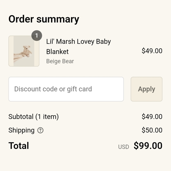 🧸 UnHide Lil' Marsh Beige Bear Everywear Blanket™ Lovey ~ NWT - Picture 11 of 11